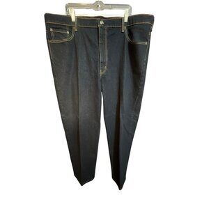 Levis 550‎ Relaxed Fit Mens Jeans W46 L36 Dark Wash Denim Cotton Blend